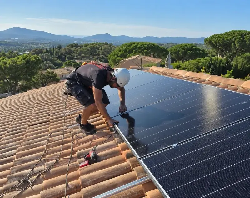Installateur panneaux solaires Usclas-d'Hérault — pose photovoltaïque sur toiture