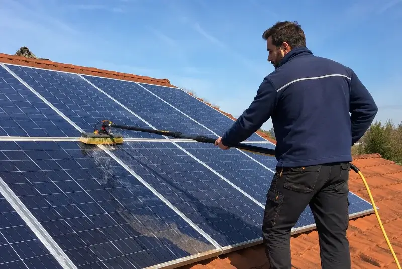 Nettoyage et entretien de panneaux solaires à Usclas-d'Hérault